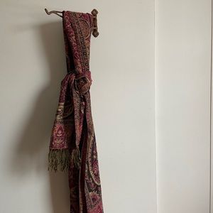 Chunky printed scarf